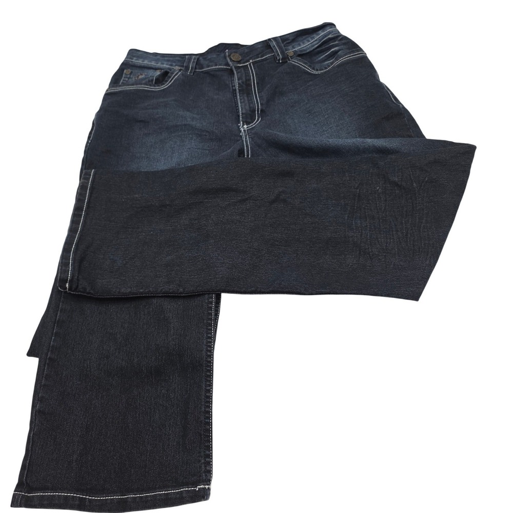 Hincapie Jeans Men 34 Dark‎ Wash Contrast Stitch Straight Leg Denim #Streetwear